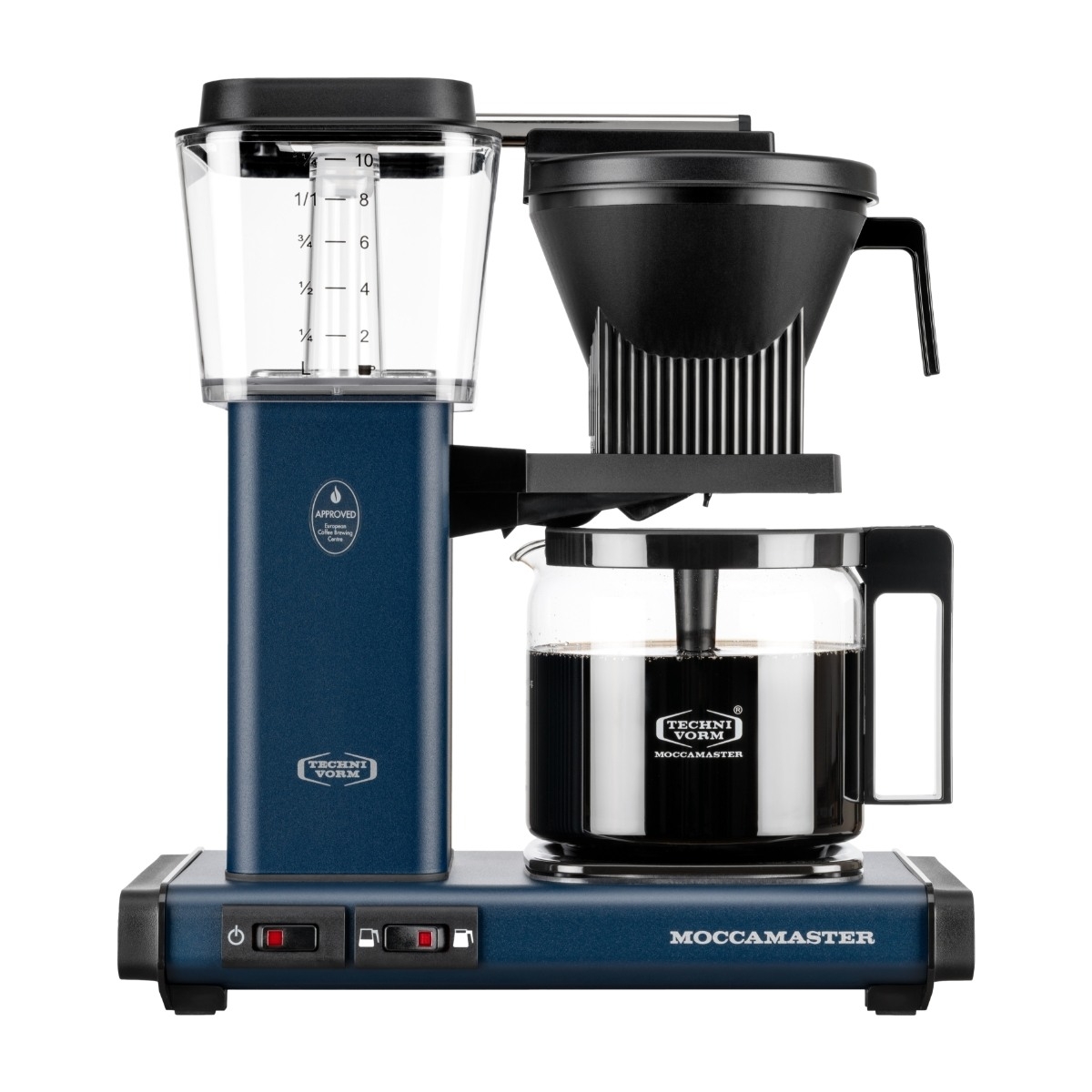 Moccamaster Optio kaffemaskine midnight blue