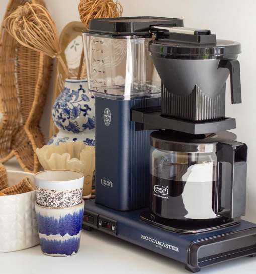 Moccamaster Optio kaffemaskine midnight blue