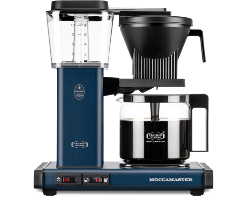 Moccamaster Optio kaffemaskine midnight blue