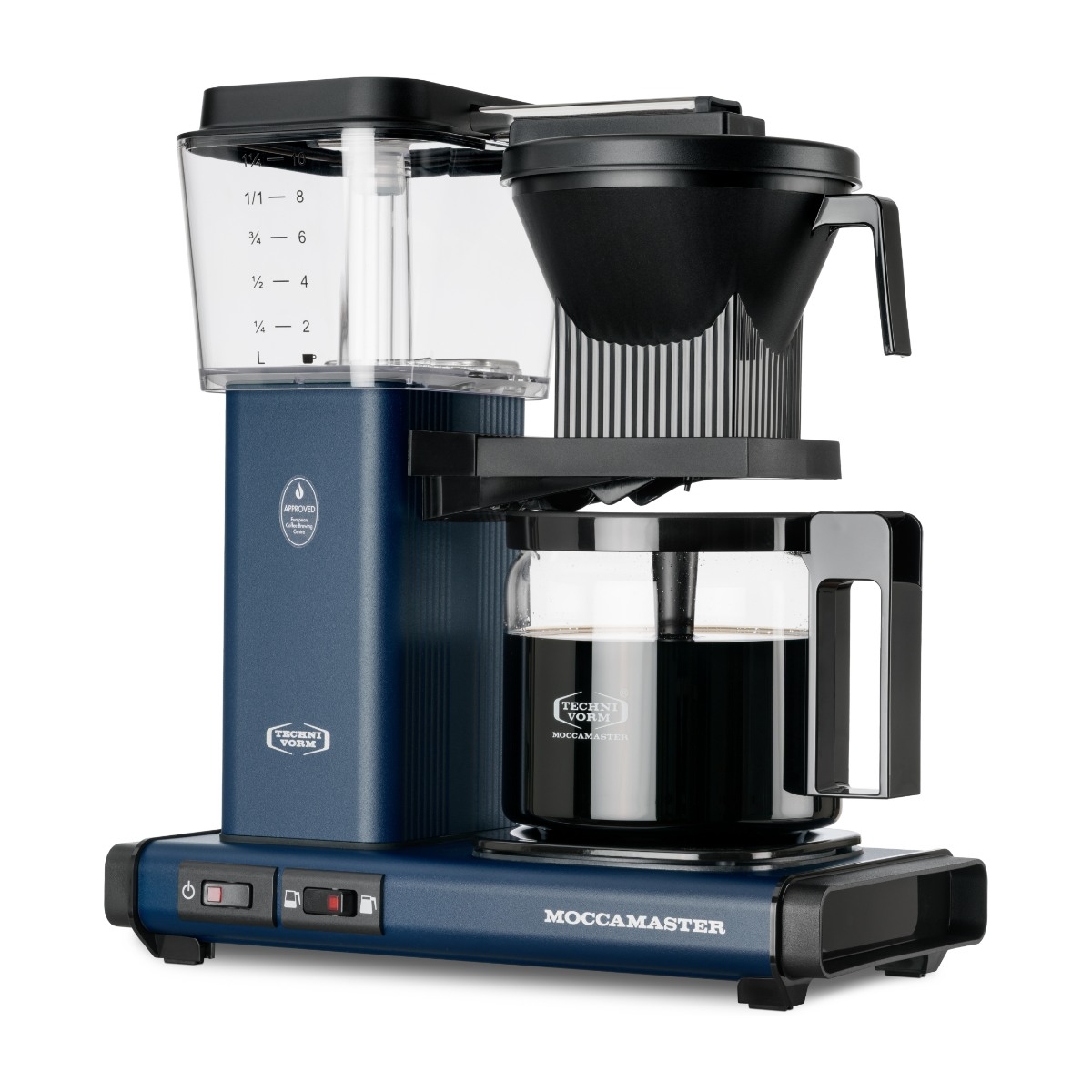 Moccamaster Optio kaffemaskine midnight blue