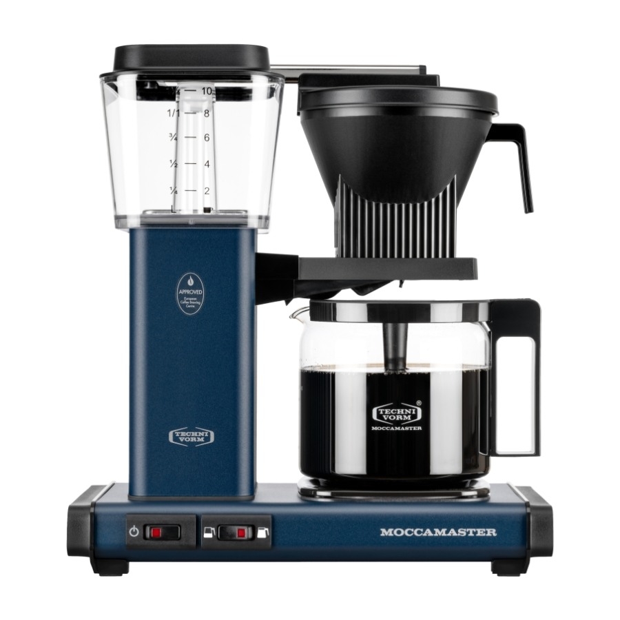 Moccamaster Optio kaffemaskine midnight blue