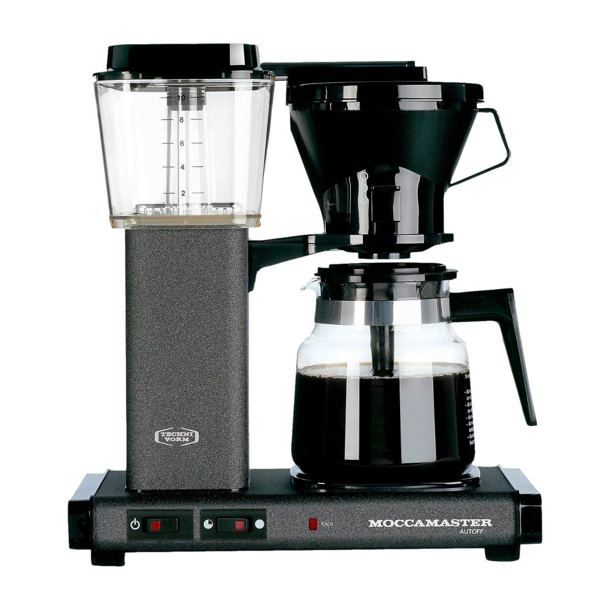 Moccamaster Manual S kaffemaskine, stengrå billede 1
