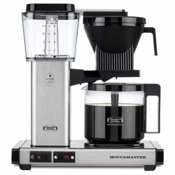 Moccamaster 53744  Kaffemaskine - Brushed Silver billede 2