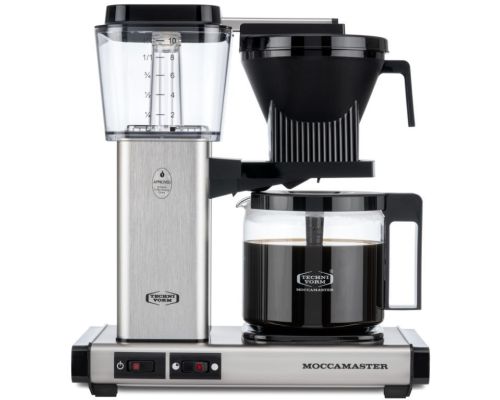 Moccamaster 53744  Kaffemaskine - Brushed Silver billede 1