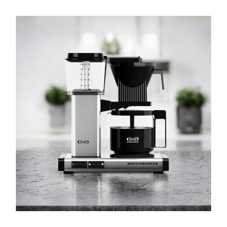 Moccamaster Automatic kaffemaskine, Polished Silver billede 5