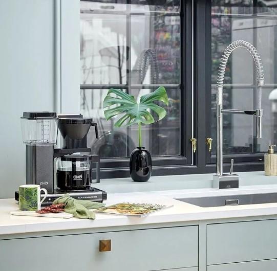 Moccamaster Automatic kaffemaskine, Stone Grey billede 2