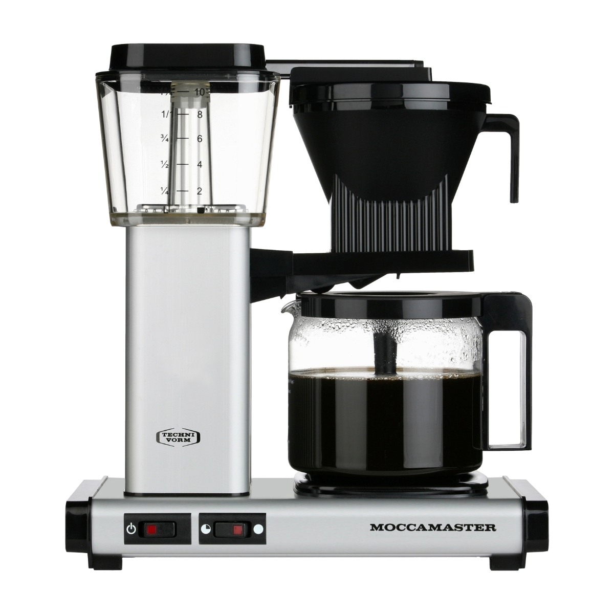 Moccamaster Automatic kaffemaskine, Matte Silver billede 1