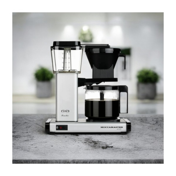 Moccamaster Automatic kaffemaskine, Matte Silver billede 5