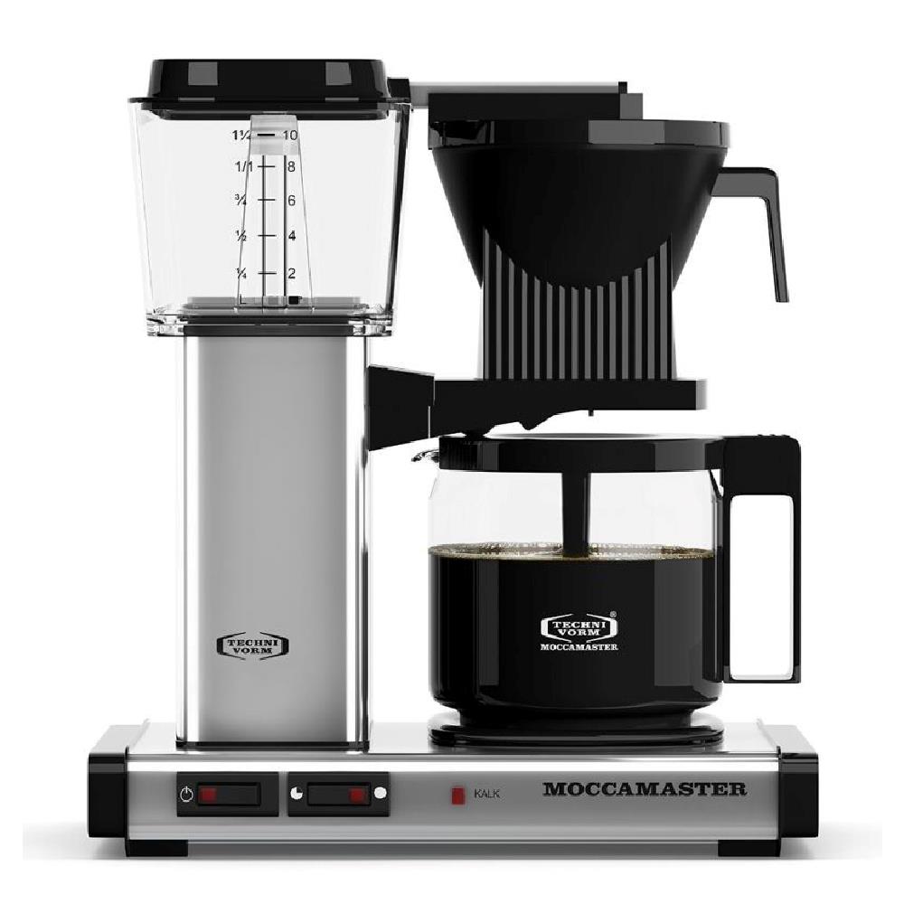 Moccamaster Automatic S kaffemaskine, Polished Silver billede 1