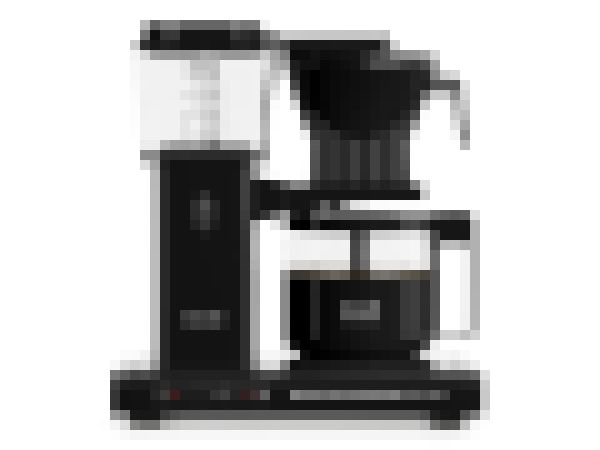 Moccamaster KBG Select, Dråbe kaffemaskine, 1,25 L, Malet kaffe, 1520 W, Sort