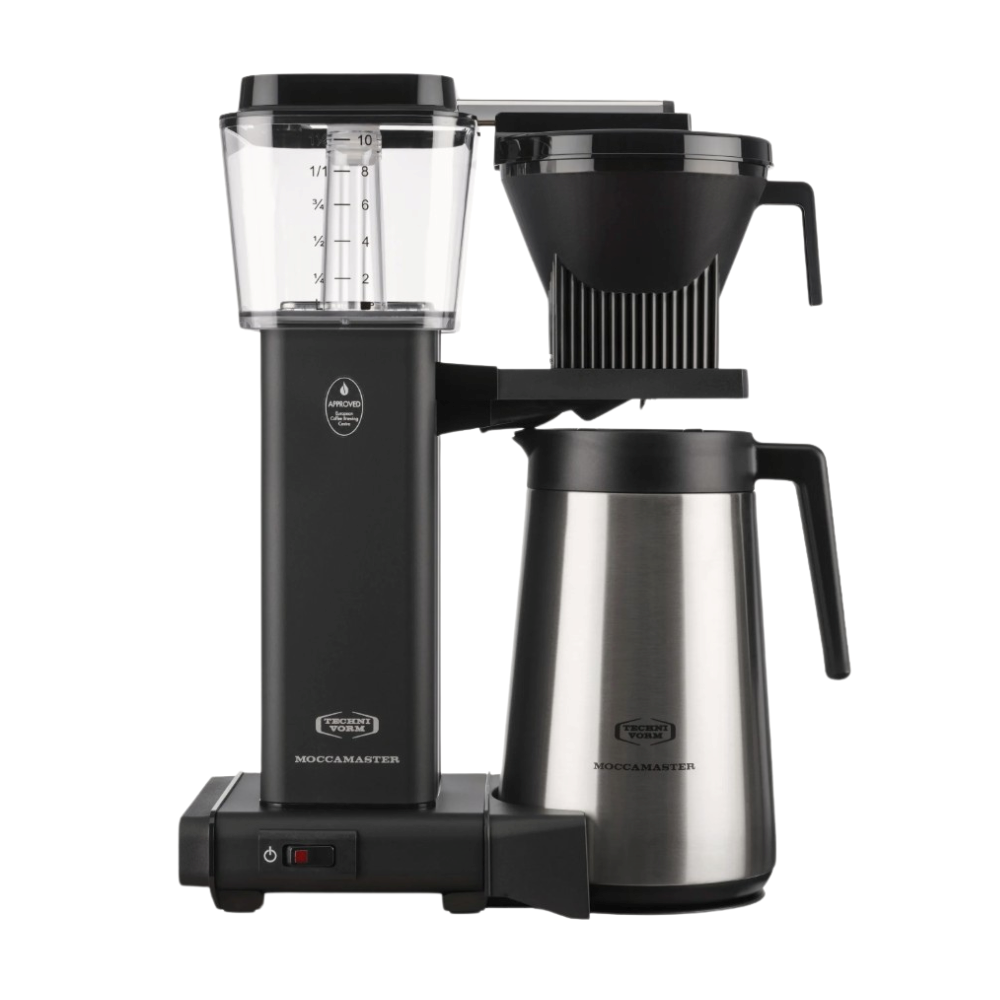 Moccamaster Automatic Thermo Matt Black billede 1