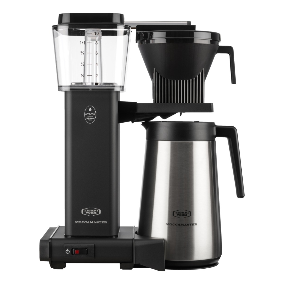 Moccamaster Automatic Thermo 79432 kaffemaskine, Matte Black