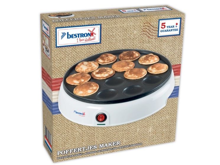 Bestron APFM700W - poffertjes maker