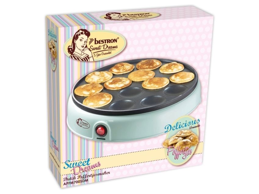 Bestron Sweet Dreams APFM700SDM - Poffertjes-maskine - 800 W