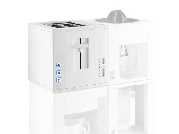 Princess 144000, 2 skive(r), Hvid, 800 W, 220 - 240 V