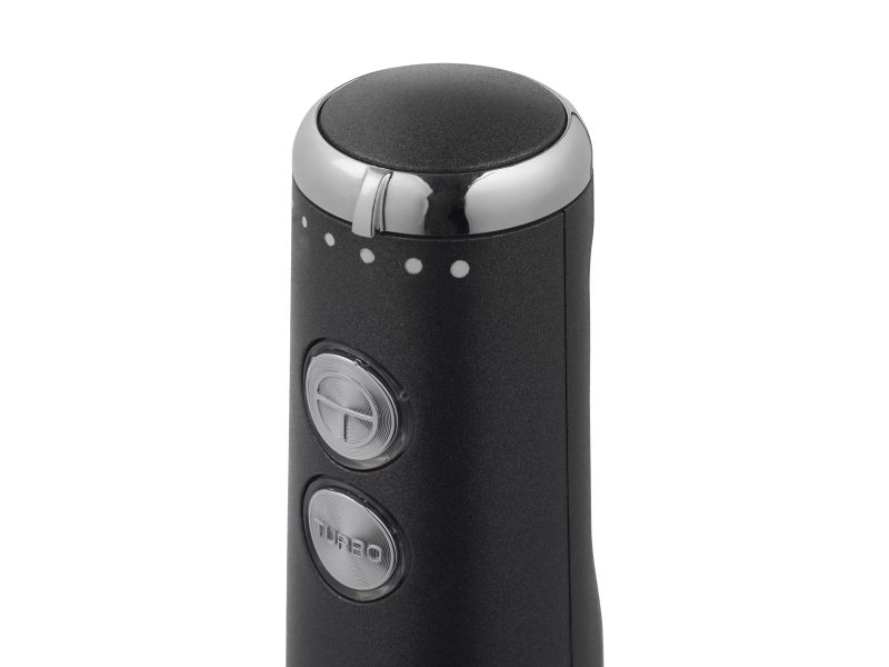 Princess 221229, Nedsænkning blender, 0,7 L, 1 m, 1200 W, Sort, Rustfrit stål billede 4
