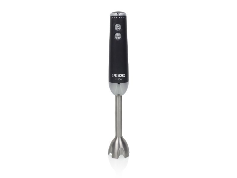 Princess 221229, Nedsænkning blender, 0,7 L, 1 m, 1200 W, Sort, Rustfrit stål billede 2