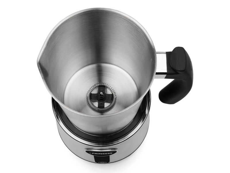 Princess 01.243005.01.001, Automatisk mælkeskummer/varmer, Sølv, Rustfrit stål, 0,25 ml, Vekselstrøm, 650 W billede 4
