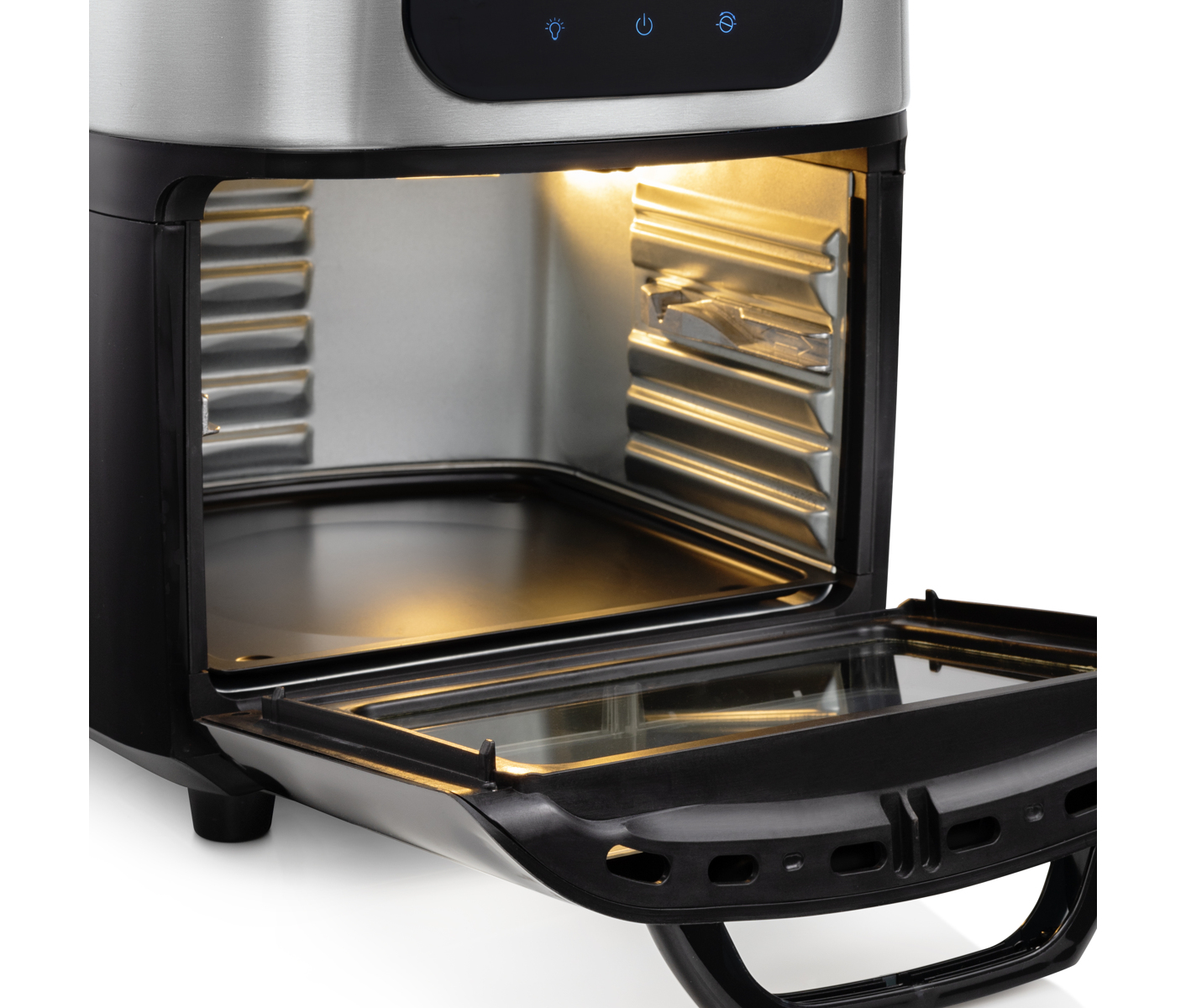 Nova Airfryer Oven Deluxe  Airfryer - Farve:  Sort, Rustfrit Stål billede 4