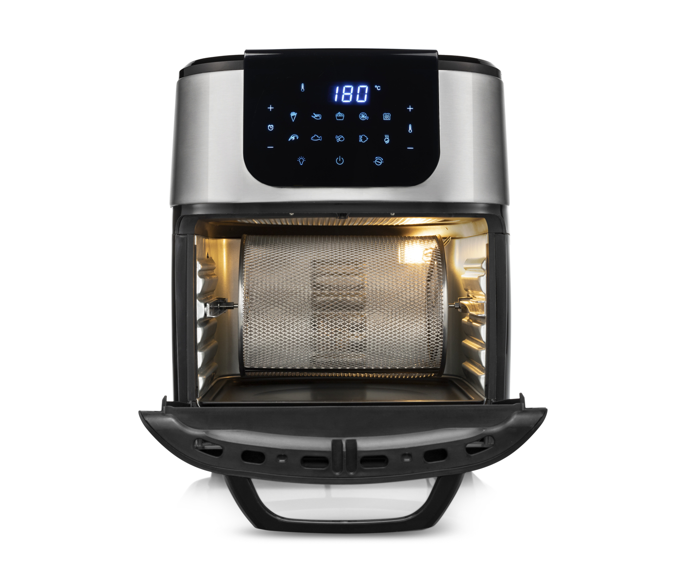 Nova Airfryer Oven Deluxe  Airfryer - Farve:  Sort, Rustfrit Stål billede 8