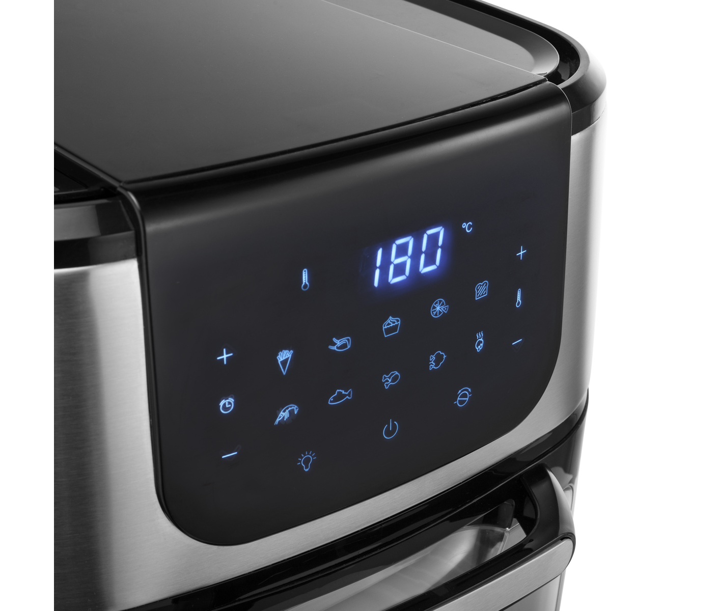 Nova Airfryer Oven Deluxe  Airfryer - Farve:  Sort, Rustfrit Stål billede 7
