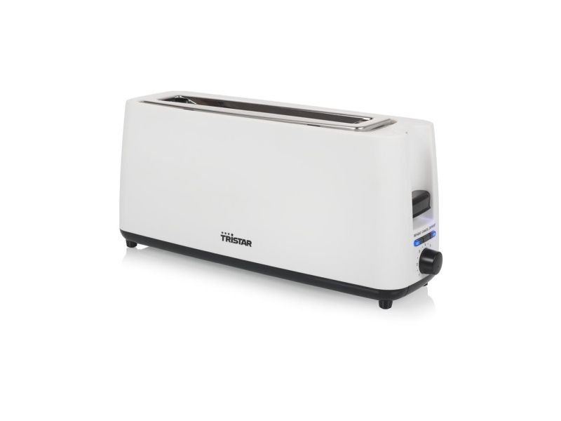 Tristar BR-1056, 2 skive(r), Hvid, Plast, Knapper, Dreje, 900 W, 230 V