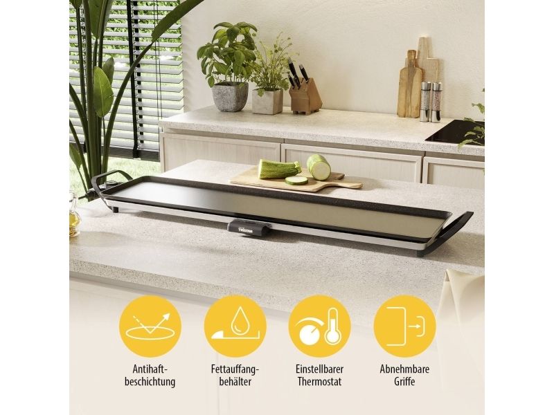 Tristar BP-2669 Teppanyaki Stegepande XL 90x23cm