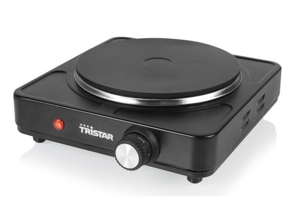 Tristar KP-6151, Sort, Bordplade, 18.5 cm, Forseglet plade, 1 zone(s), 1 zone(s)