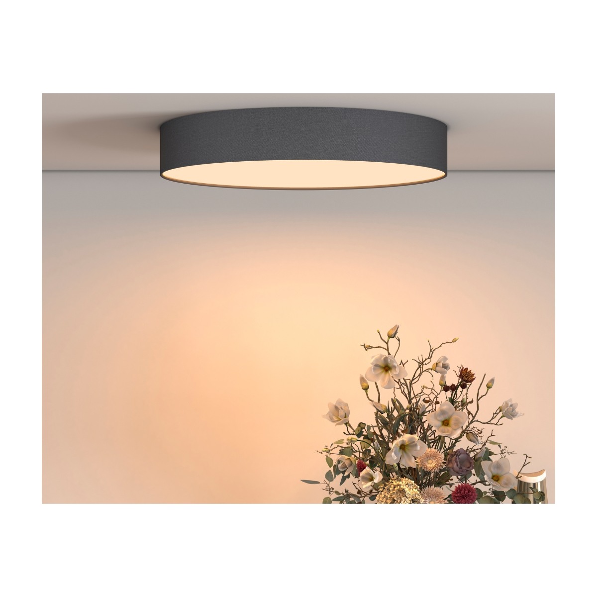 Calex Smart Fabric Loftslampe 40cm billede 4