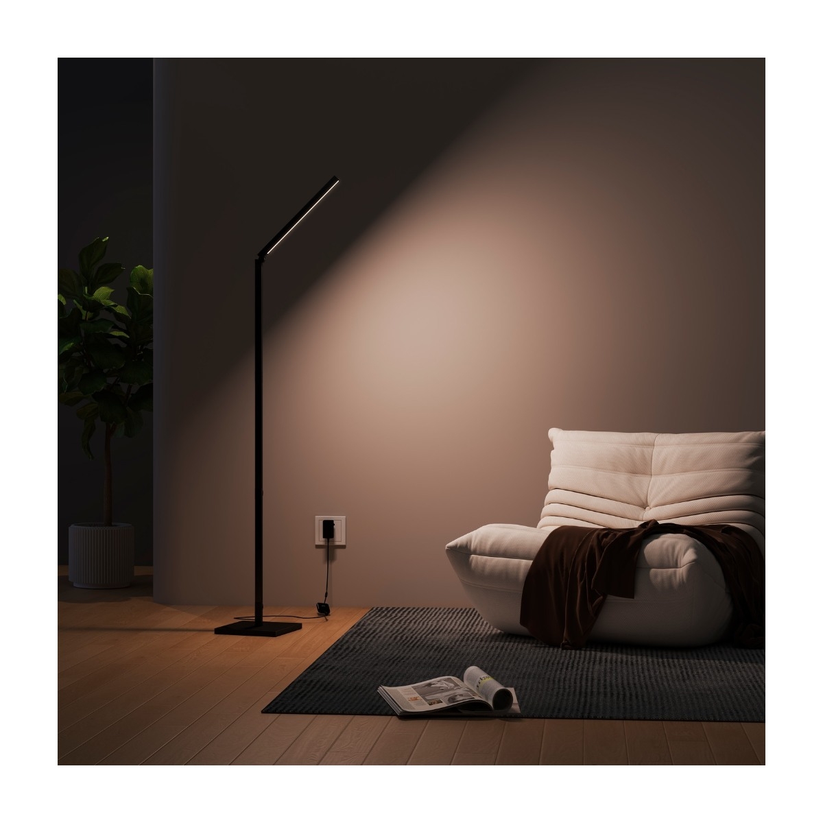 Calex Smart Foldbar, gulvlampe RGBW billede 4