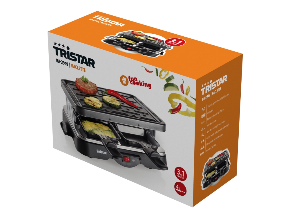 Tristar RA-2949 - Raclette/grill - 500 W