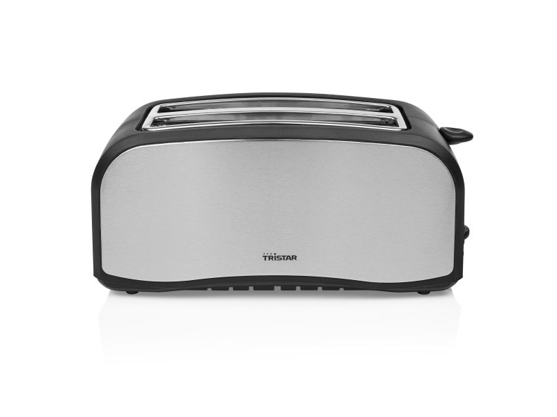 Tristar BR-1046, 4 disk(er), Sort, Rustfrit stål, Rustfrit stål, Knapper, Drejning, 1400 W, 230 V