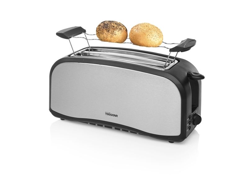 Tristar BR-1046, 4 disk(er), Sort, Rustfrit stål, Rustfrit stål, Knapper, Drejning, 1400 W, 230 V