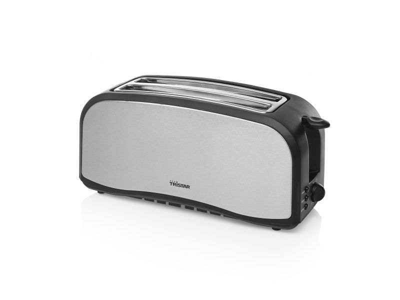 Tristar BR-1046, 4 disk(er), Sort, Rustfrit stål, Rustfrit stål, Knapper, Drejning, 1400 W, 230 V