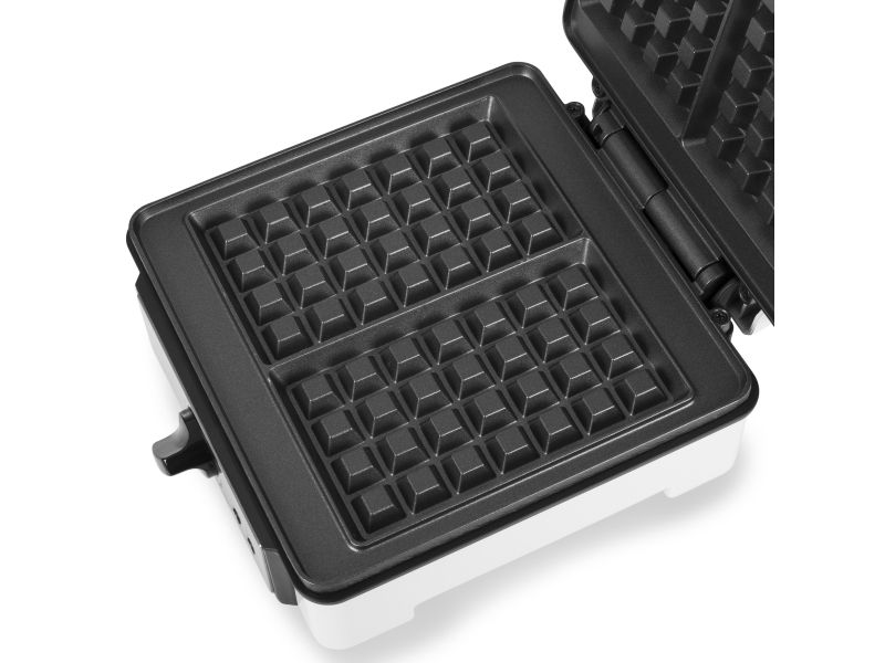Princess 132397, 2 vaffel/vafler, Rektangulær, Sort, Rustfrit stål, Hvid, 220 °C, 1200 W, 230 V