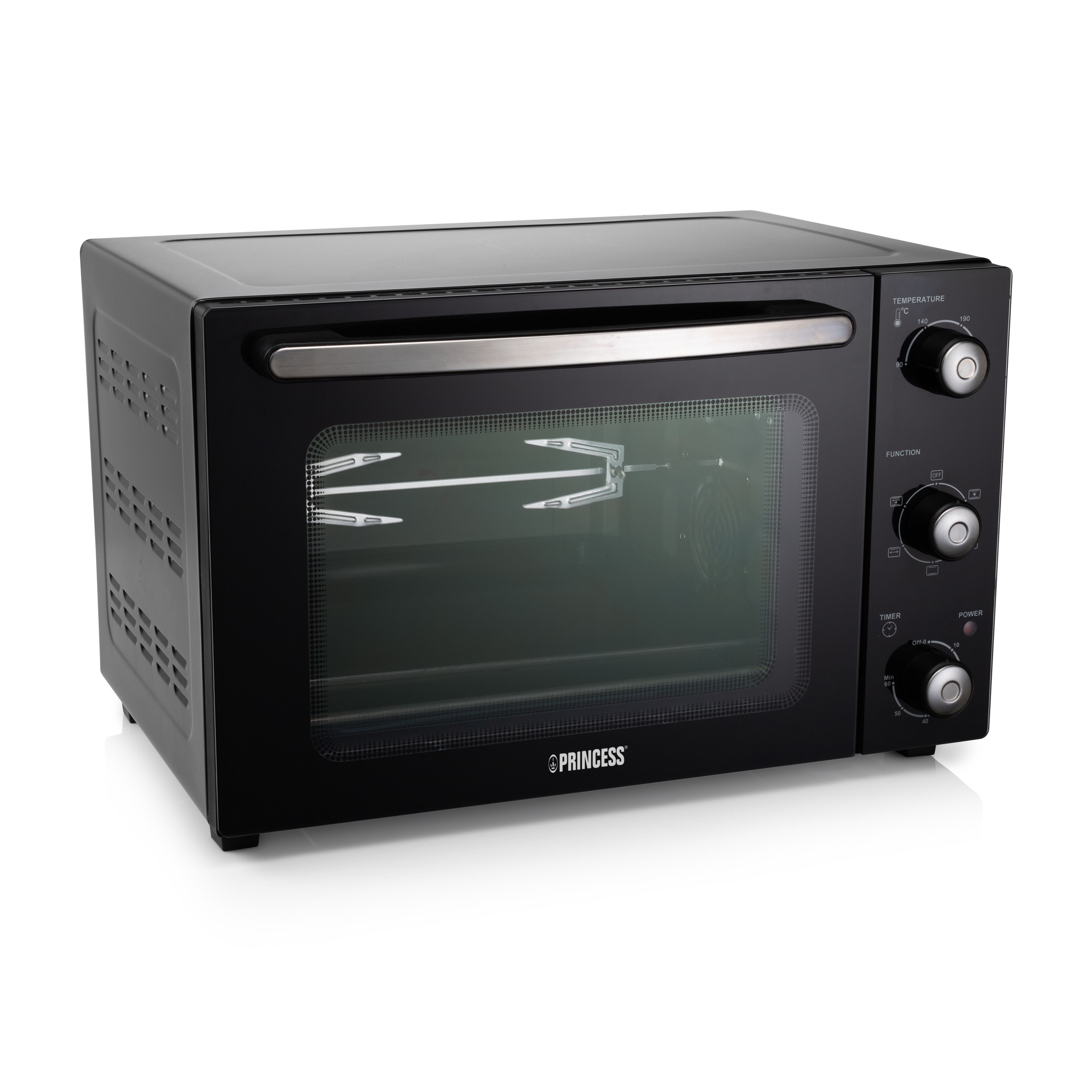 Princess 112751, 32 L, Sort, Dreje, 90 - 230 °C, Rustfrit stål, Mekanisk billede 3