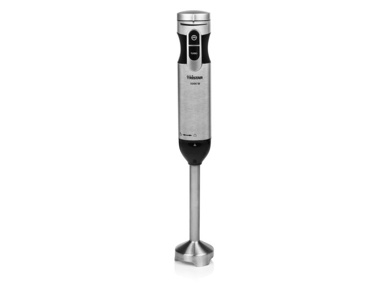 Tristar MX-4828, Nedsænkning blender, 0,7 L, Knusning af is, 1000 W, Sort, Rustfrit stål billede 3