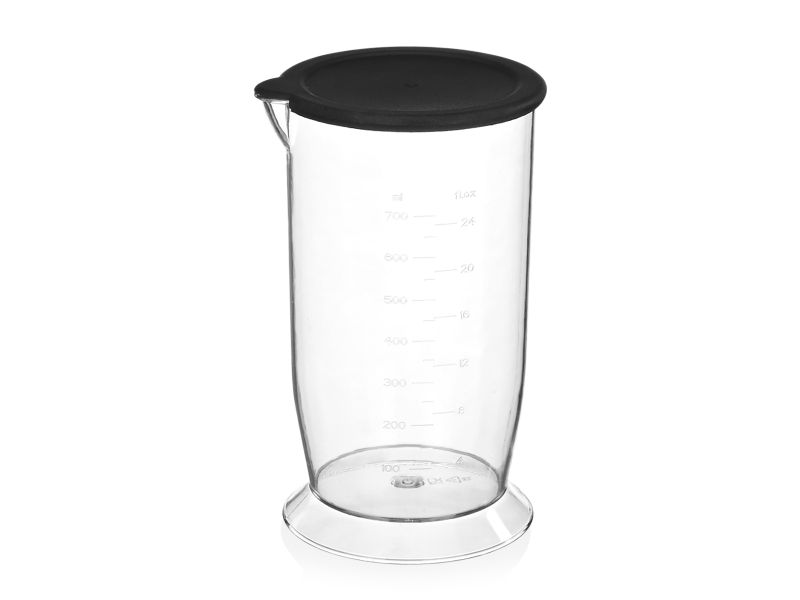 Tristar MX-4828, Nedsænkning blender, 0,7 L, Knusning af is, 1000 W, Sort, Rustfrit stål billede 4