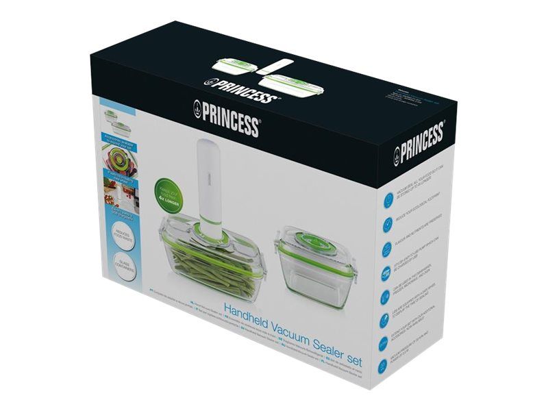 Princess 492985 - Vakuumforsegler - 2.5 W - hvid