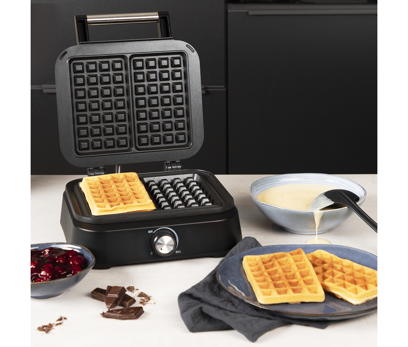 Princess Belgisk Waffel Jern 1 500 W Vaffeljern billede 3