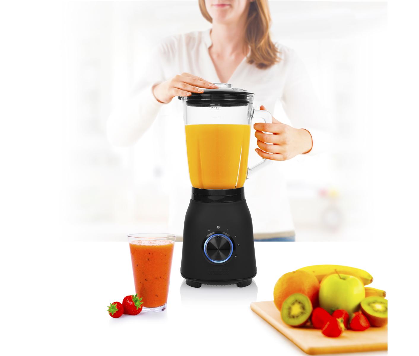 Princess Blender Black Steel  Blender - Farve:  Sort billede 5