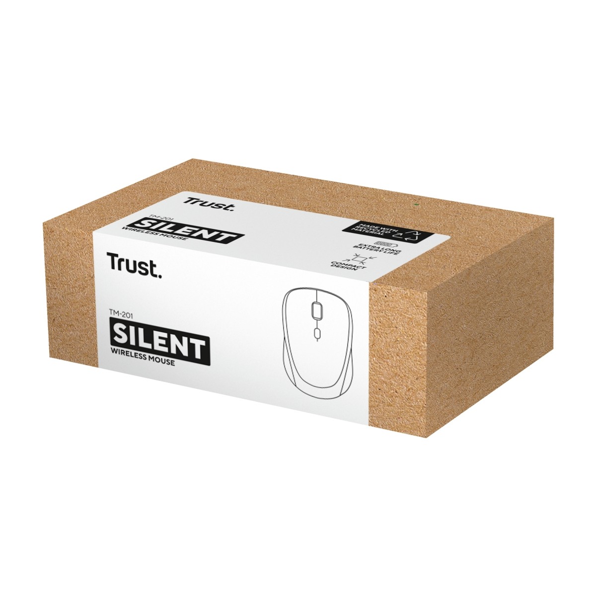 Trust TM-201 ECO trådløs mus billede 4