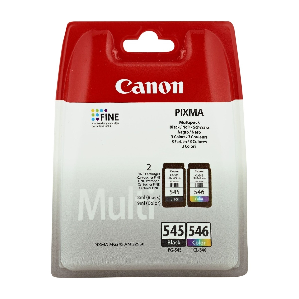 Canon PG-545/CL-546 multipack blækpatron billede 1