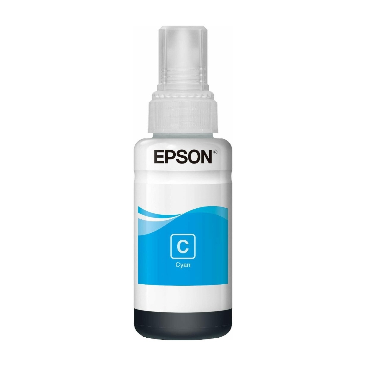 Epson EcoTank T6642 70 Ml, cyan blækpatron billede 2