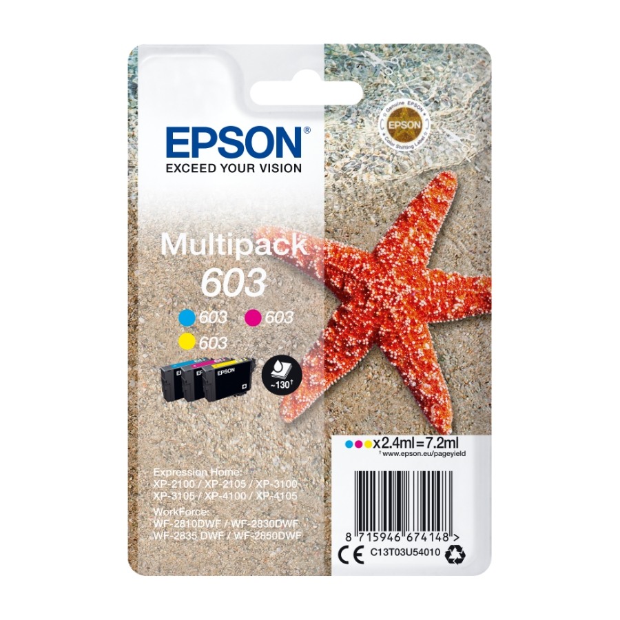 Epson C13T03U54010 multipack blækpatron billede 4