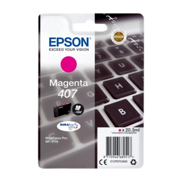 Epson WF-4745 blækpatron, magenta billede 1