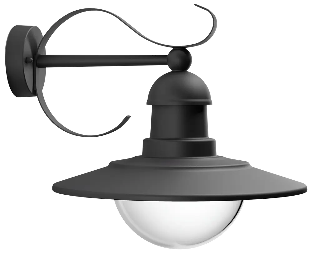 PHILIPS Væglampe Topiary E27 - sort billede 2