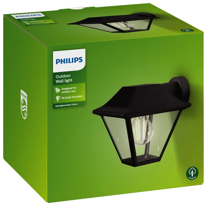 Philips Alpenglow væglampe 60W E27 billede 4