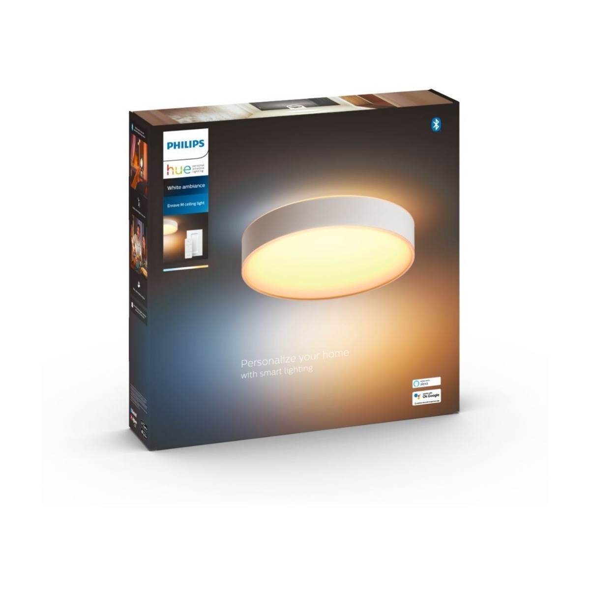Philips Hue Enrave hvid plafond LED 19.2W Ø38CM billede 3