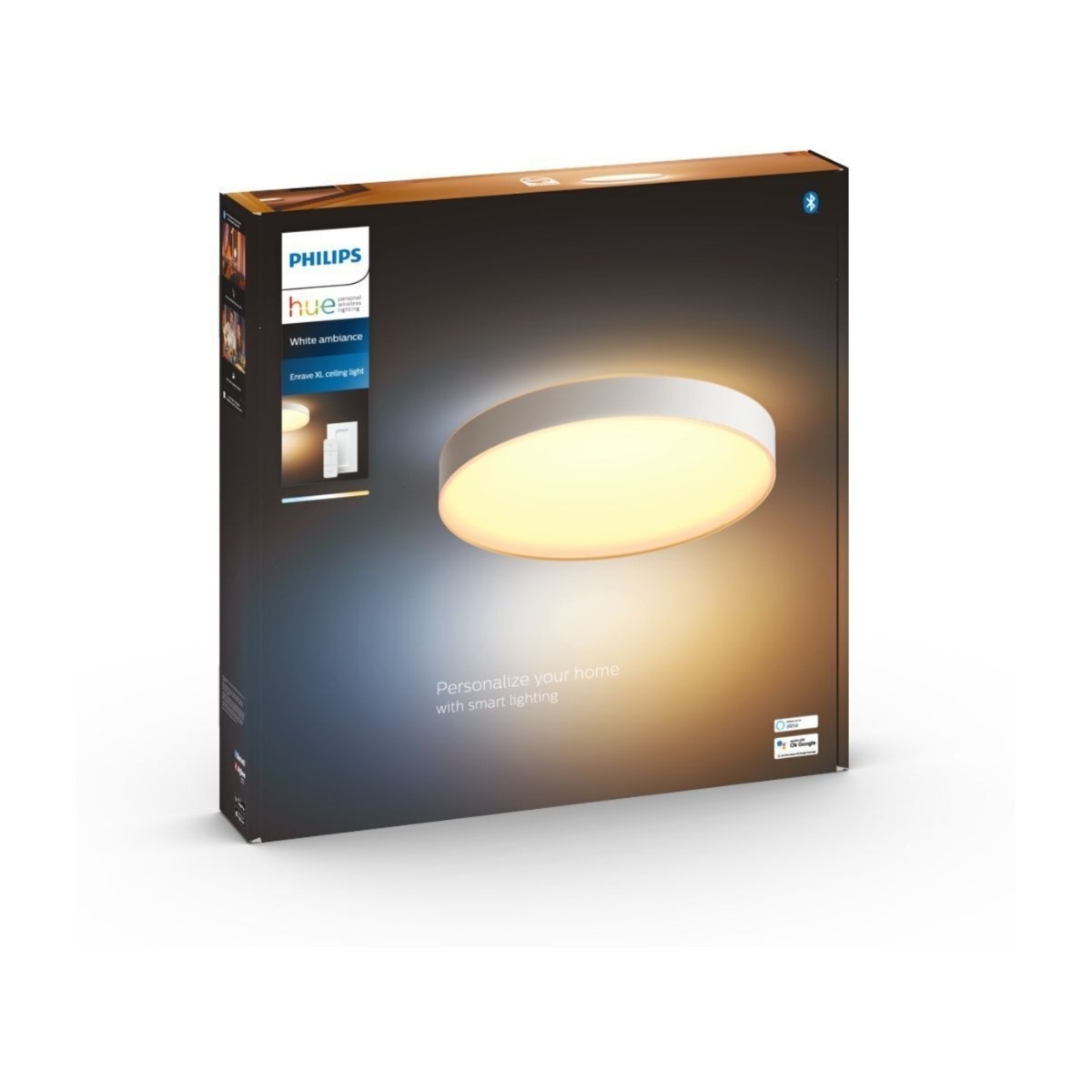 Philips Hue Enrave XL loftlampe, hvid billede 2
